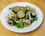 夏野菜DE☆豚バラのオイスターソース炒め作り方6写真