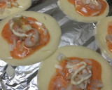 えびマヨ風餃子の皮ピザ作り方4写真