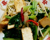 厚揚げと野菜のオイスターソース炒め作り方5写真