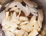 ごぼうとオクラの甘辛炒め作り方1写真