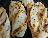 チキンとグリル野菜のバジルソースがけ作り方5写真