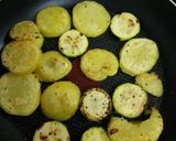 チキンとグリル野菜のバジルソースがけ作り方6写真