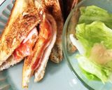 フライパンでホットサンド!ハムトマチーズ作り方6写真