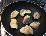 鰆第2弾。鰆のトマトクリームソース焼き♪作り方4写真