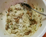 簡単！納豆の焼きおにぎり☆作り方1写真
