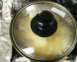 鯖缶の卵雑炊作り方5写真
