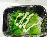 お弁当箱を型に使う、簡単おにぎらず作り方2写真