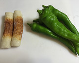 万願寺とうがらしとちくわの炒め煮作り方1写真