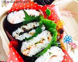 お弁当箱を型に使う、簡単おにぎらず作り方10写真