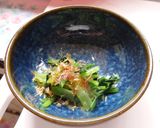 朝採りたて！トマトと小松菜のブルスケッタ作り方8写真