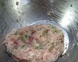 お弁当にも❗梅シソつくね作り方4写真