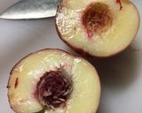 桃モッツァレラ♬作り方1写真
