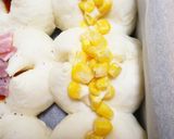 夏休みランチ！３つの味のピザ☆ちぎりパン作り方13写真