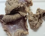 牛筋と玉ねぎの簡単煮込み作り方3写真