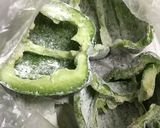 粉豆腐入り・ジャンボピーマンの肉詰め作り方3写真