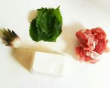 夏の肉豆腐作り方1写真