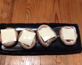 おつまみにシイタケのアンチョビチーズ焼き作り方2写真