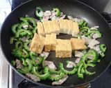 厚揚げとゴーヤの味噌チャンプル作り方4写真