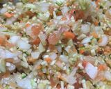 夏野菜のドライカレー作り方2写真