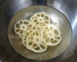 梅シソつくねのレンコン焼き作り方1写真