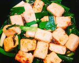 【節約!】豆腐とネギの甘酢炒め♪作り方8写真