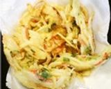 人参と新玉のかき揚げ作り方7写真