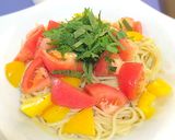 トマトとツナの冷製パスタ作り方12写真