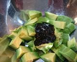 アボカドの海苔佃煮和え作り方1写真