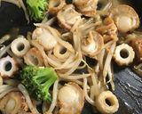 ボイルほたてのマヨポン酢炒め作り方4写真