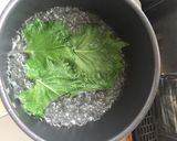 大葉のジェノベーゼ風作り方1写真