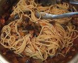 簡単！茄子たっぷりのボロネーゼ風パスタ作り方11写真