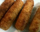 給料前お助けメニューチーちくの肉巻フライ作り方7写真
