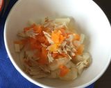 離乳食 中期☆味噌汁ついでに味噌うどん作り方5写真