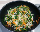 簡単❤野菜とふわふわ卵の和風あんかけ♪作り方5写真