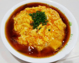 簡単❤野菜とふわふわ卵の和風あんかけ♪作り方10写真