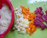 簡単！一晩寝かした風裏技☆トマトカレー作り方2写真