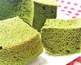 米粉でもっちり♪ 抹茶のシフォンケーキ作り方15写真