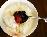 ピリッとのり佃煮のおにぎり作り方1写真