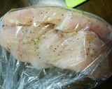 減塩☆トマトソースのチキンステーキ♡作り方2写真