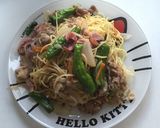 簡単☆旨塩☆イカ入り塩焼きそば作り方4写真