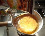 最速の辛子明太子のせチキンラーメン作り方5写真