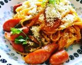 酸っぱくないナポリタン♪作り方8写真