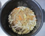 ほたて炊き込みご飯作り方3写真