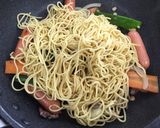 BBQ・焼肉の〆はパラッと☆焼きそば！作り方4写真