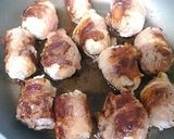 我が家の特製♡肉巻きおにぎり♪作り方3写真