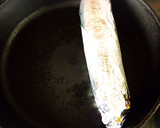 油揚げで！肉巻きトマトと半熟卵のサンド作り方2写真