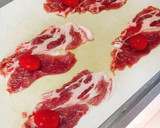 油揚げで！肉巻きトマトと半熟卵のサンド作り方16写真