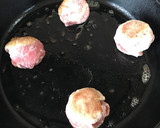 油揚げで！肉巻きトマトと半熟卵のサンド作り方19写真