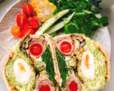 油揚げで！肉巻きトマトと半熟卵のサンド作り方35写真