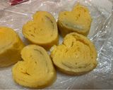 🫶切らないハートの卵焼き🥚作り方4写真